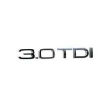 Plástico chrome 3.0tdi carro adesivos emblemas emblemas emblemas emblemas emblemas