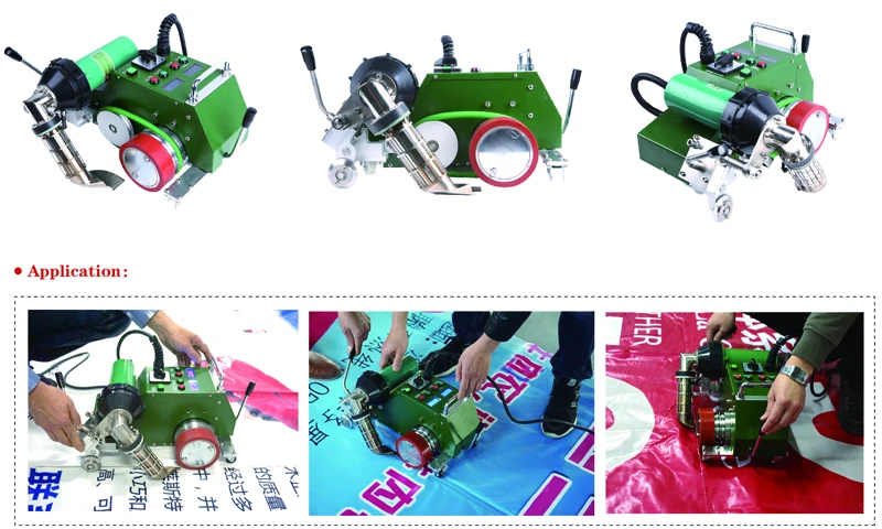 US $2.699.00 New Heat Jointing Machine of Hot Air PVC Welding Machine Portable Adjustable tents tarpaulin welding