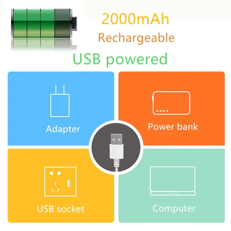 USB LED speaker light 800