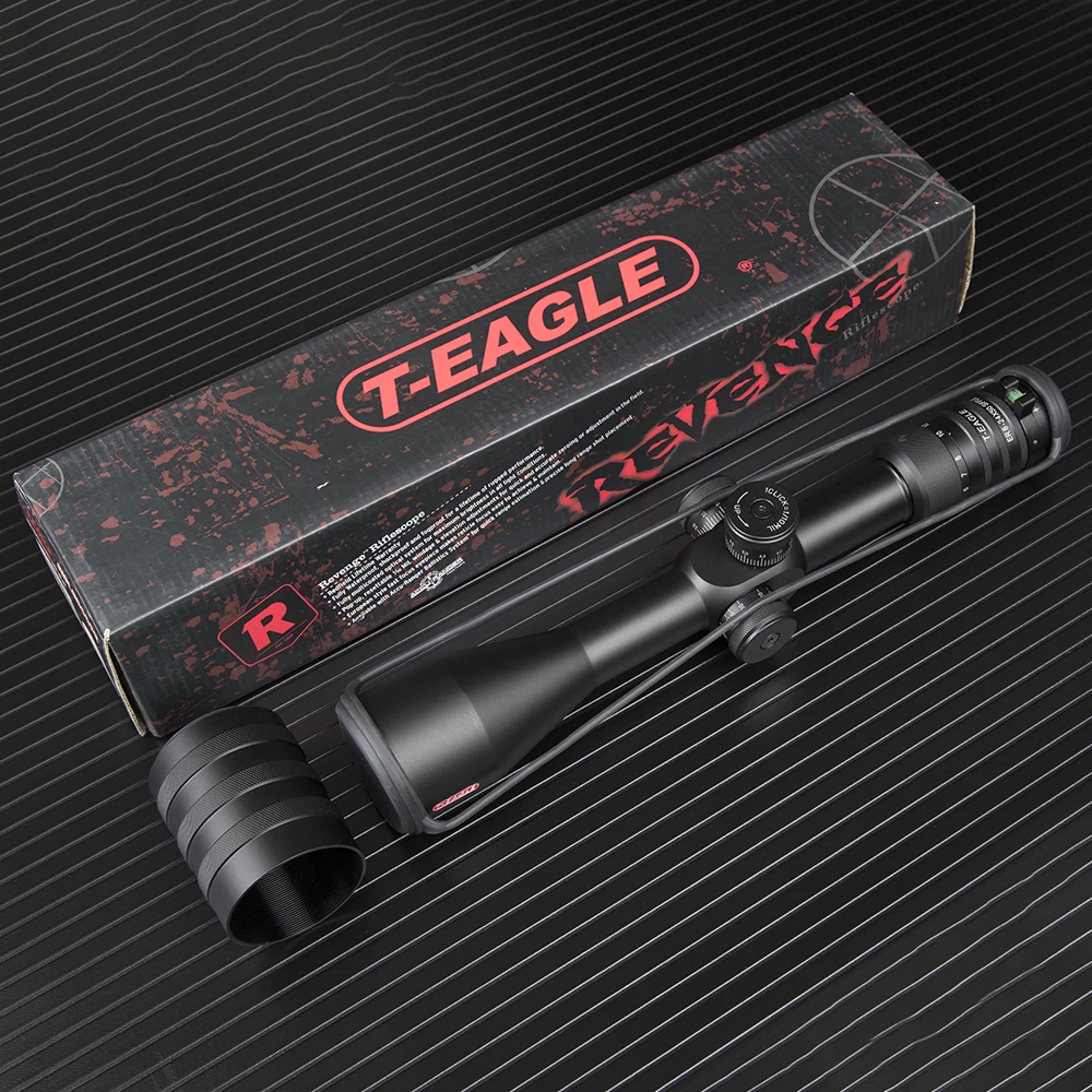 T-Eagle SFFLE 6-24x50 Riflescope охотничий оптический прицел уровень прицелы боковой фокусировки прицел снайперской винтовки дальние прицелы