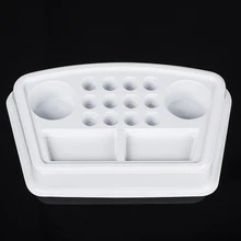 12 picese одноразовые EZ пластиковые татуировки решение Рабочая пластина татуировки держатель чернил чашки для иглы Советы