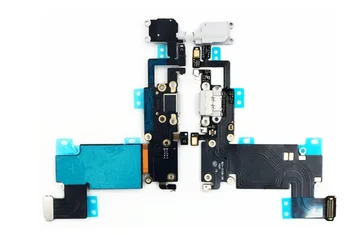 

50pcs/lot For iPhone 6SP 6S PLUS 5.5" Charger Charging Connector Port Dock Mic Headphone Jack Flex Cable Ribbon White/Gray