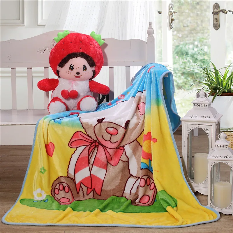 

Newborn Wrap Sheet Swaddle Flannel Throw Sleeping Bag Infant Bedding Cartoon Blanket Bebe Receiving Blanket 140x100cm