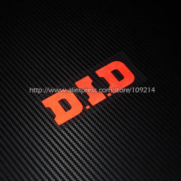 

DID Sponsor D.I.D Helmet Motorcycle Decal Reflective Sticker Waterproof 01
