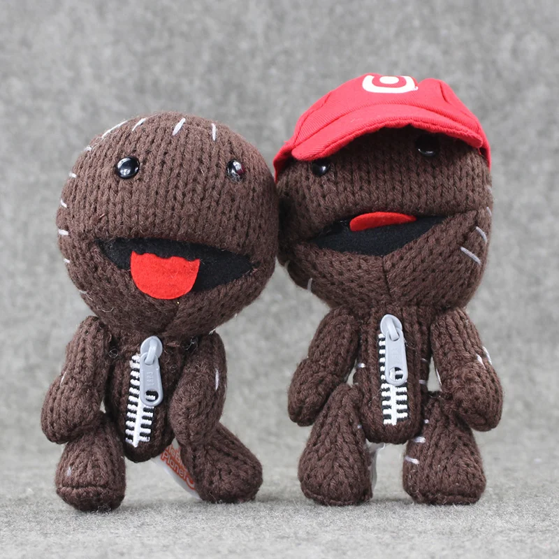 15cm 2 styles Little Big Planet LBP Plush Toy Sackboy Cuddly Knitted Stuffed Doll Toys Cute Kids
