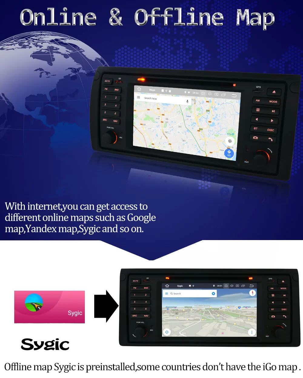 Perfect HD 1024*600 Android 8.0 Octa Core CPU 4GB RAM Car DVD Player For BMW X5 E53 E39 E38 M5 5 7 Series Radio GPS Navigation 4G WIFI 18 Perfect HD 1024*600 Android 8.0 Octa Core CPU 4GB RAM Car DVD Player For BMW X5 E53 E39 E38 M5 5 7 Series Radio GPS Navigation 4G WIFI 18