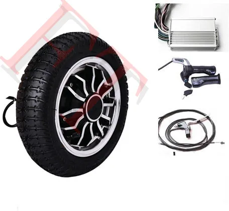 

9" 500W 24V 4 wheel scooter hub motor , electric scooter conversion kit , electric hub motor for razor scooter