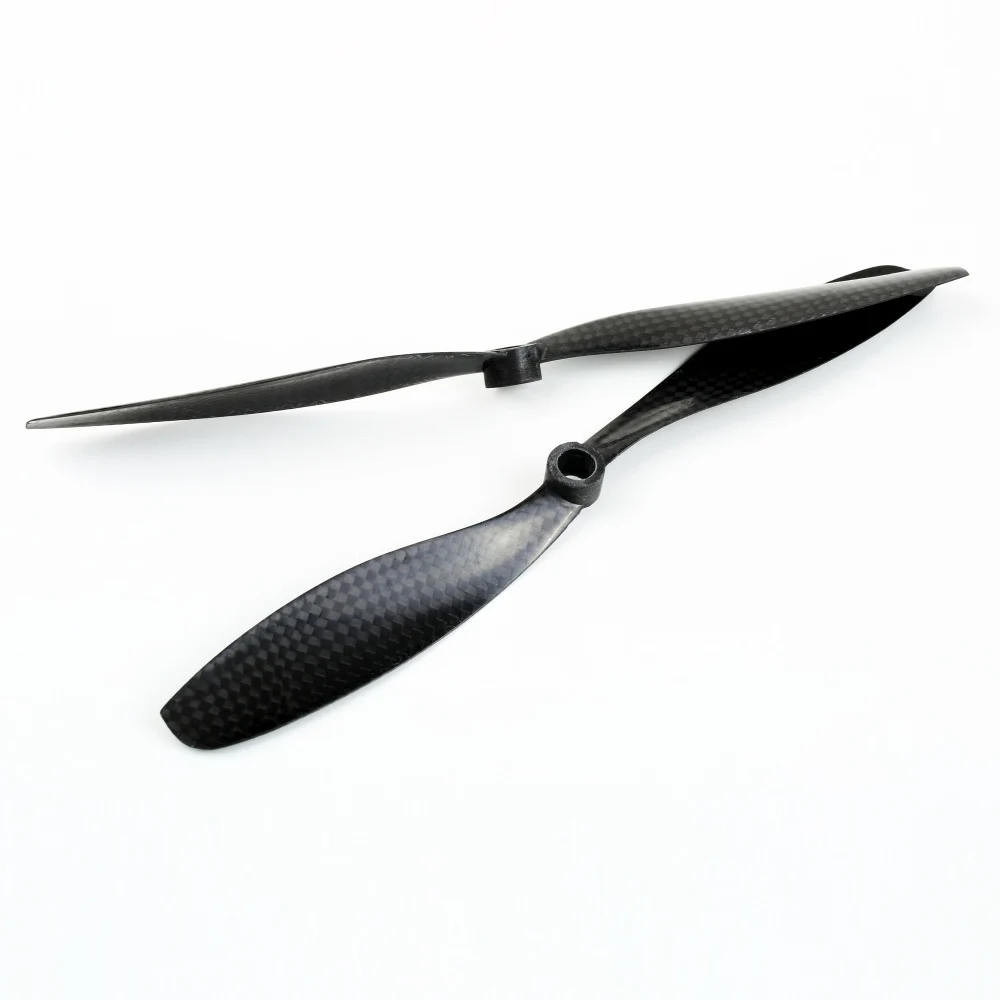 2 Pairs 8045 8x4.5 Carbon Fiber Propeller Prop CW CCW 8mm Shaft For DJI Phantom