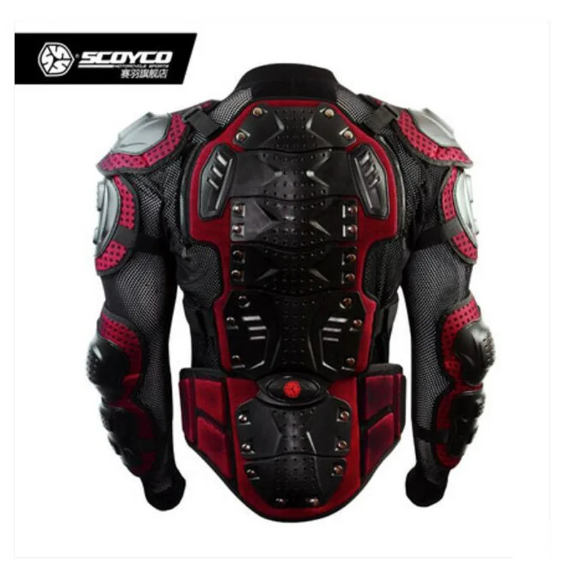 Новинка 2017 года бронированный мотоциклетный костюм SCOYCO knight для езды по