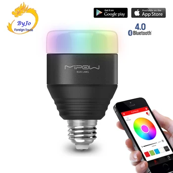 

MIPOW Bluetooth LED Light Smart Remote Control Light APP Smart phone Control Dimmable Color Changing Decorative Party Lights
