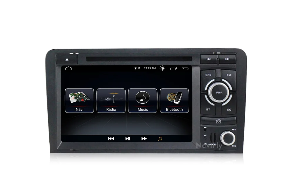 Cheap NaviFly Android 8.1 Car dvd GPS Navigation for Audi A3 S3 2003-2013 Car radio multimedia aoturadio player Canbus HD 1024*600 14