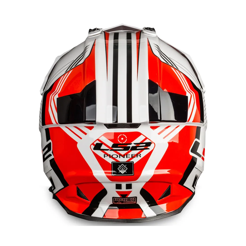 LS2 PIONEER мотоциклетный внедорожный шлем для мотокросса Capacete Casco горные кросс мото