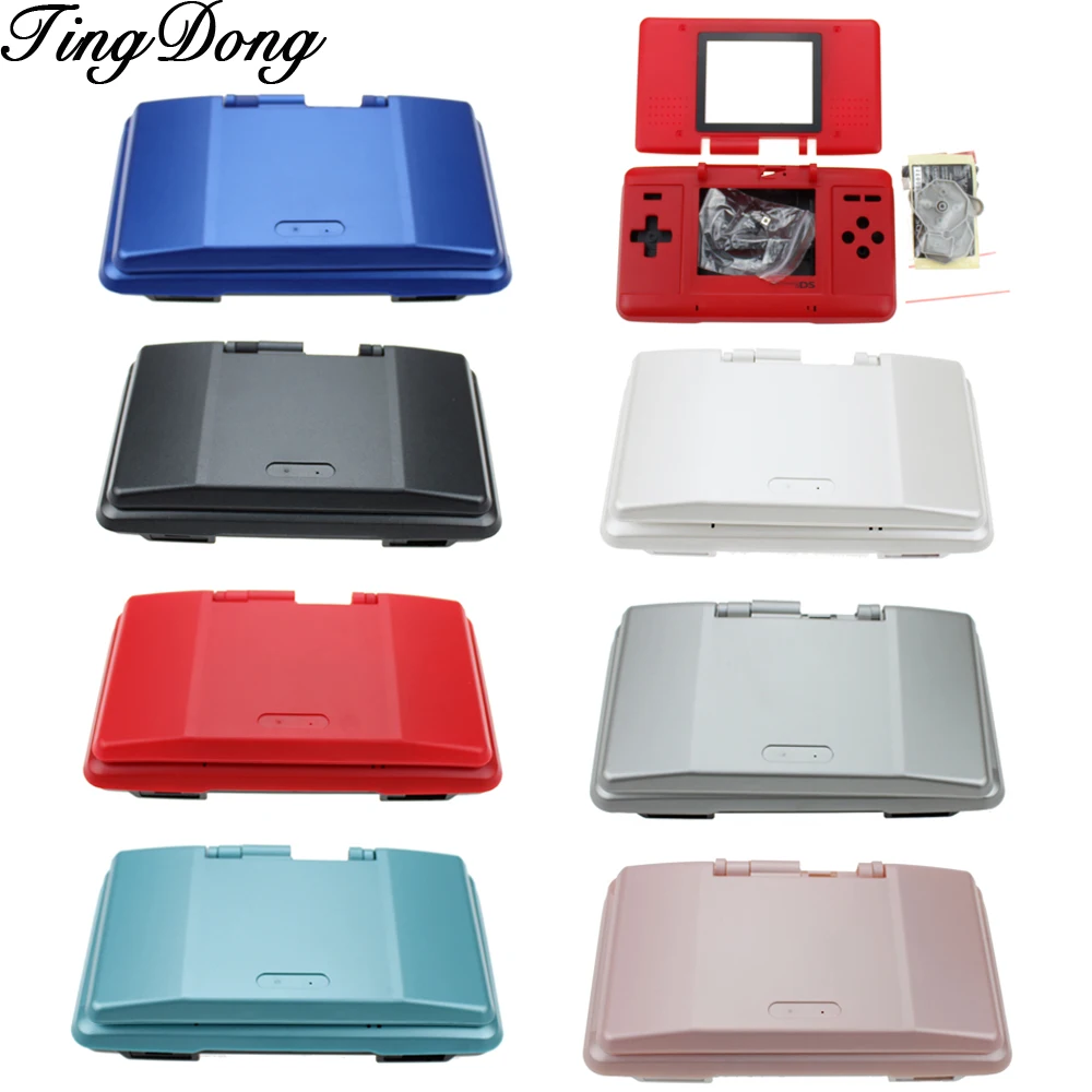 

TingDong 7 Colors Optional Replacement Shell Housing Cover Case Full Set for Nintendo DS for NDS Game Console