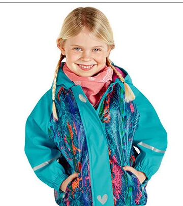 Куртка для мальчиков флисовая куртка для девочек на осень-зиму верхняя одежда для детей ветрозащитная и водонепроницаемая Детская куртка-дождевик(из искусственной кожи - Цвет: 5
