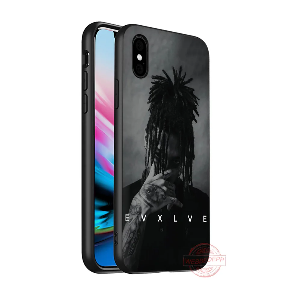 WEBBEDEPP Scarlxrd J Мягкий силиконовый чехол для телефона iPhone 5 6 7 8 Plus X XS XR XS Max.11 11peo 11proMax - Цвет: 2