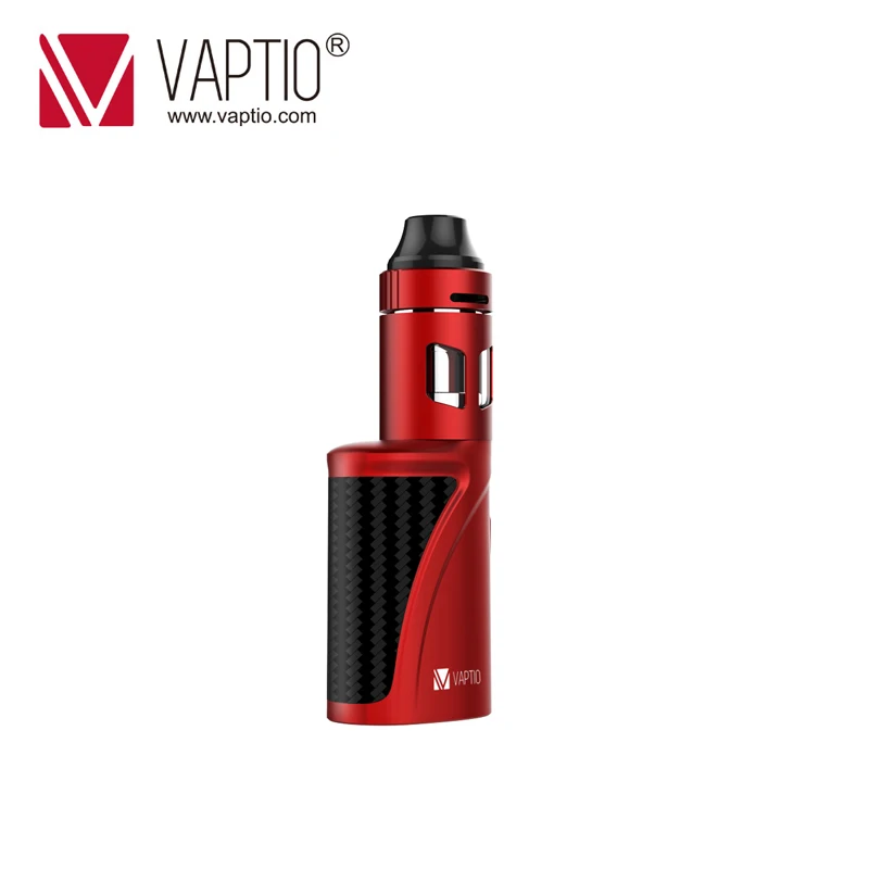 【Отправить подарок на год 】vaptio 1300 мАч P1 Mini S vape Комплект Встроенный аккумулятор мод 50 Вт 2,0 мл атомайзер испаритель электронная сигарета - Цвет: RED