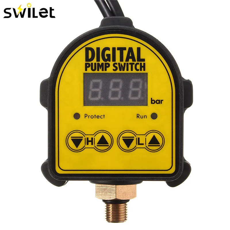 

Digital Automatic Digital Air Pump Water Oil Compressor Pressure Controller Switch For Water Pump Automatic On and Off