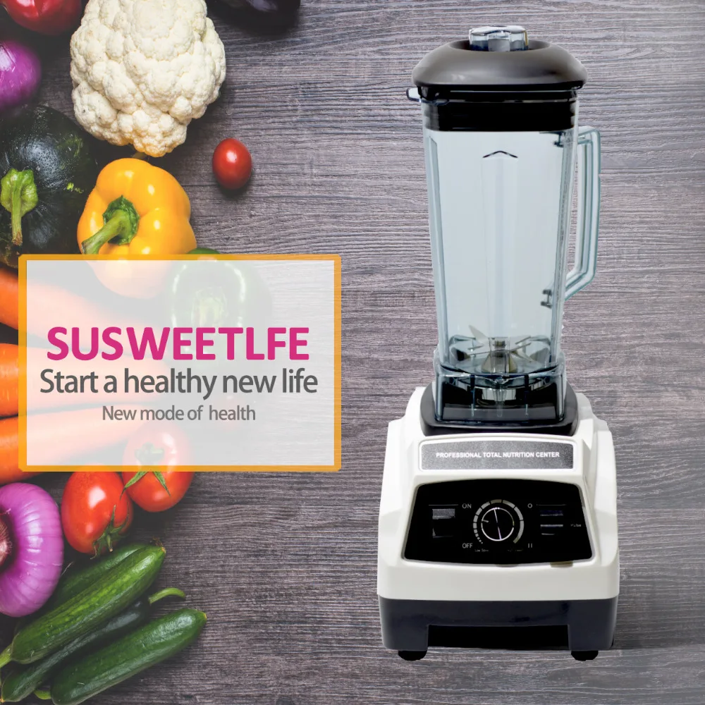 GERMAN Original Motor 3HP BPA FREE commercial smoothies power food mixer juicer electric food processor professional blender GERMAN Original Motor 3HP BPA FREE commercial smoothies power food mixer juicer electric food processor professional blender