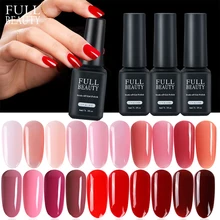 Лак для ногтей Гель-лак набор замачиваемый Гибридный Блестящий лак УФ красный черный цвет для маникюра ногтей искусство красоты салонный праймер CH981