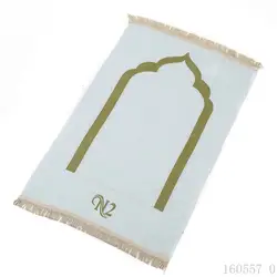 Исламская мусульманская молитва коврик салат Musallah молельный коврик ковер ковровое покрытие Banheiro Исламской коврик для молитвы 70*110 см