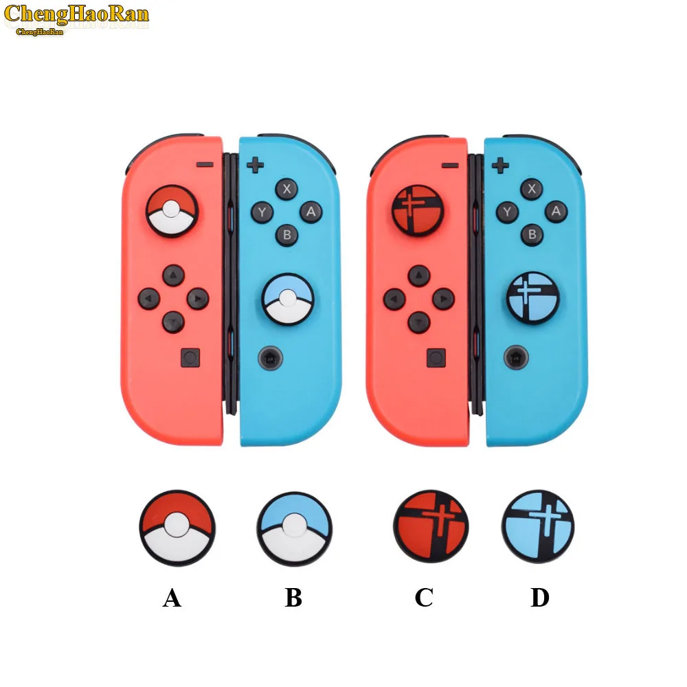 

1pcs Silicone Analog Thumb Stick Grips for Nintend Switch NS Controller Skin Joy Con Caps Thumbstick Cover