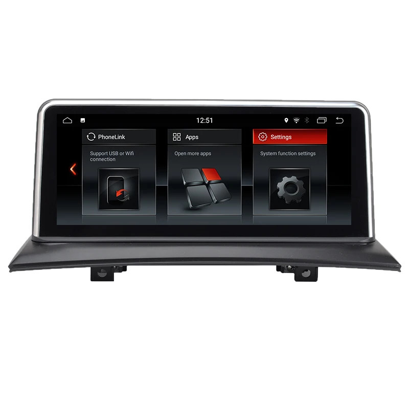Автомобильный gps навигатор для BMW X3 E83 2004 до 2010 10 25 &quotips экран Android 8 1 PX6 2G + 32G