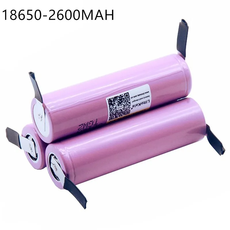 Liitokala 18650 2600 mAh ICR18650-26FM литий-ионная батарея 3,7 V аккумуляторная батарея - Цвет: 3PCS