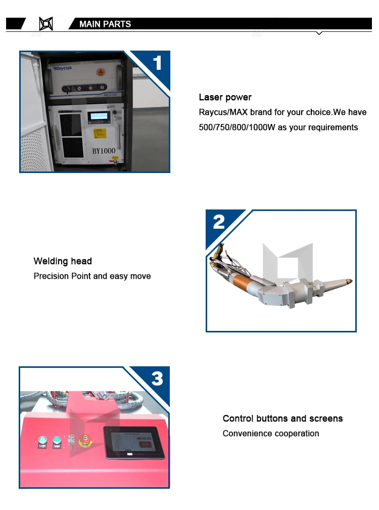 Low Price Laser Welder 200W CNC Split Type Fiber Laser Welding Machine For Metal