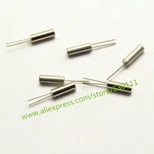 100 шт. 32,768 кГц 32,768 k кристалл Cylender 3*8 мм осциллятор