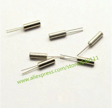 

100pcs 32.768KHZ 32.768k Crystal Cylender 3*8 mm Oscillator