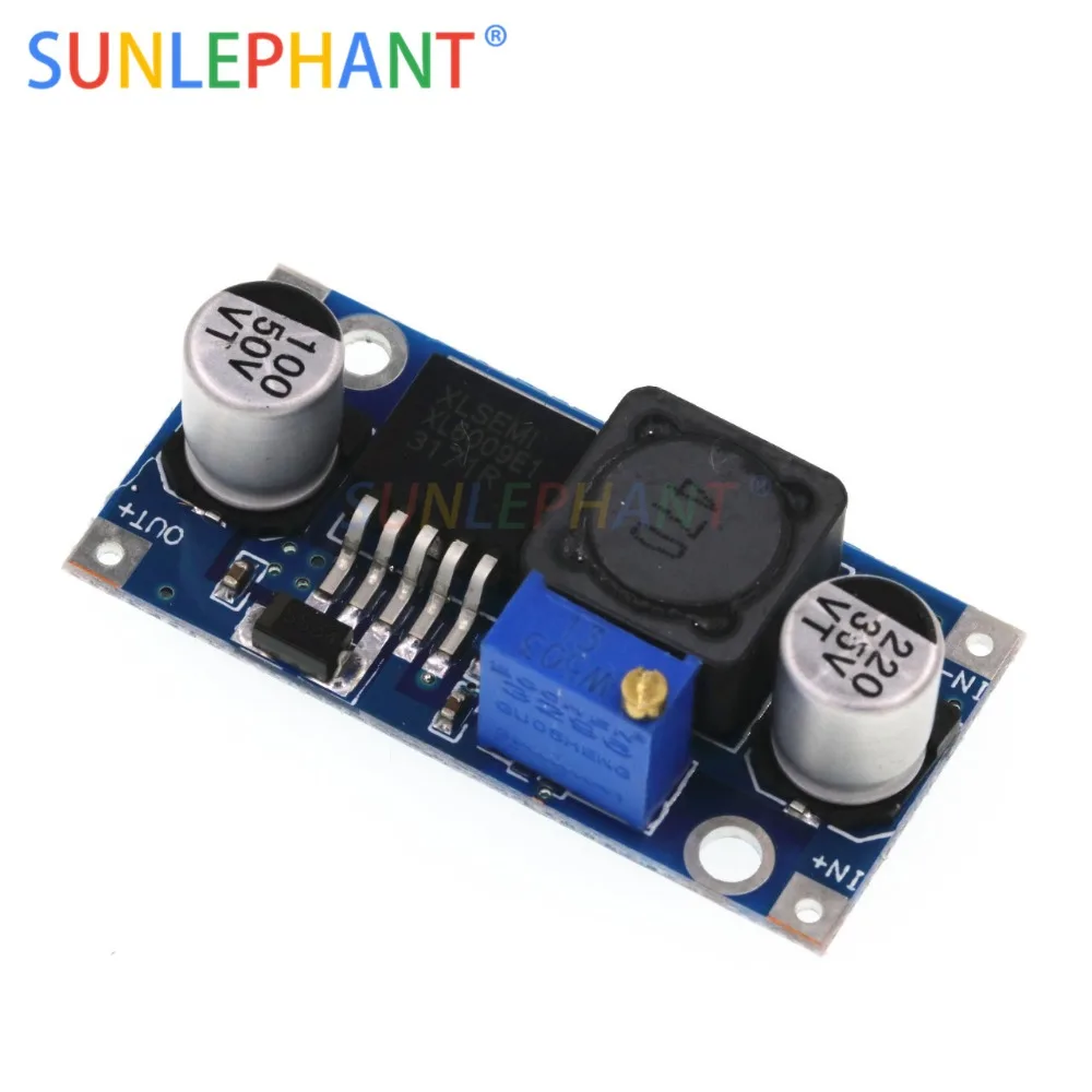 SUNLEPHANT XL6009 DC Повышающий Модуль питания выход регулируемый супер модуль