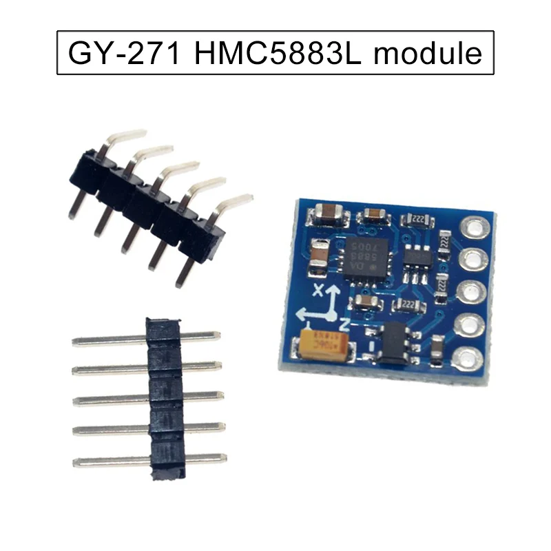 1 шт. электронный компас тройной Axises магнитометр сенсор модуль HMC5883L GY 271 NK