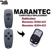 Для Marantec D302, D304 433Mhz гаражные двери/ворота замена Пульт дистанционного управления Дубликатор