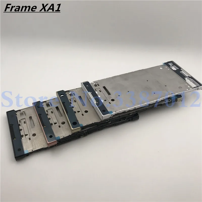Оригинальная средняя передняя рамка Корпус для Sony Xperia XA1 G3121 G3123 G3125 ЖК экран