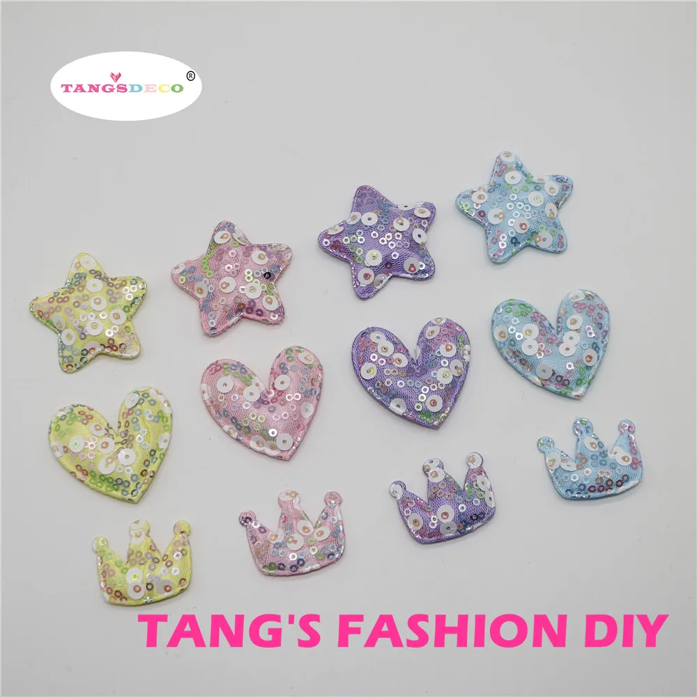 

20pcs--- DIY single face sequin surface shiny decorations 4 colors can choose color