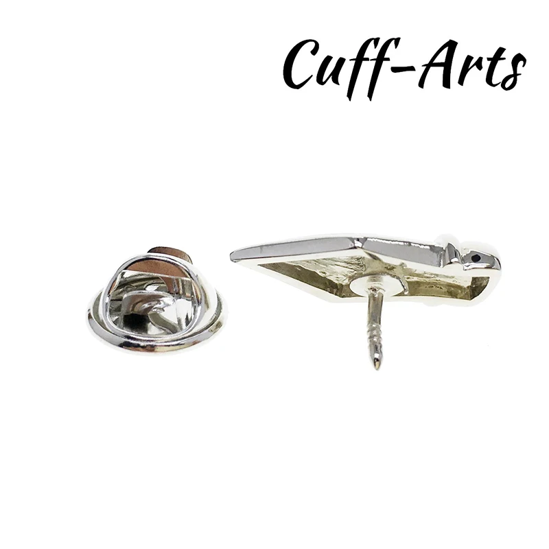 Cuff-Arts, для мужчин, очаровательное перо, с отворотом, булавка для рубашки, костюм, воротник, булавки, ювелирное изделие, подарок для мужчин, летняя мода, одежда, хороший подарок, P10103