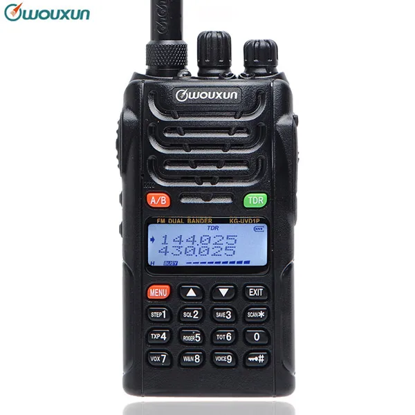 WOUXUN KG-UVD1P VHF UHF двухдиапазонный двойной дисплей 1700 мАч батарея классический двухсторонний радио KG-UVD1P рация - Цвет: standard