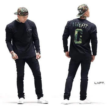 

Sports long-sleeved T-shirt men's fitness training clothes running basketball clothes shirt long-sleeved T-shirt
