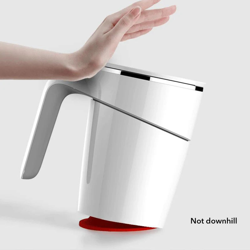 Xiaomi Fiu 470 мл не льется чашка смарт-стакан для воды инновационная Волшебная присоска Нескользящая ABS двойная изоляция 304 нержавеющая сталь