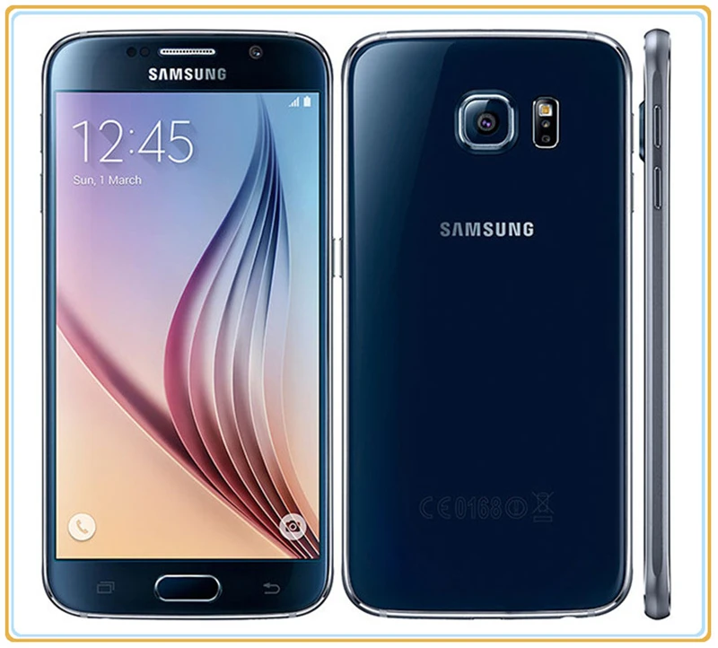 samsung Galaxy S6 Duos, 3 Гб ОЗУ, 32 Гб ПЗУ, четыре ядра, две sim-карты, Android, мобильный телефон, 16,0 Мп, 5,1 дюймов, wifi, gps, NFC