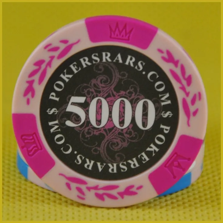 PK-8001M чип покера, 14 г/шт. из глины, 50 шт. в партии