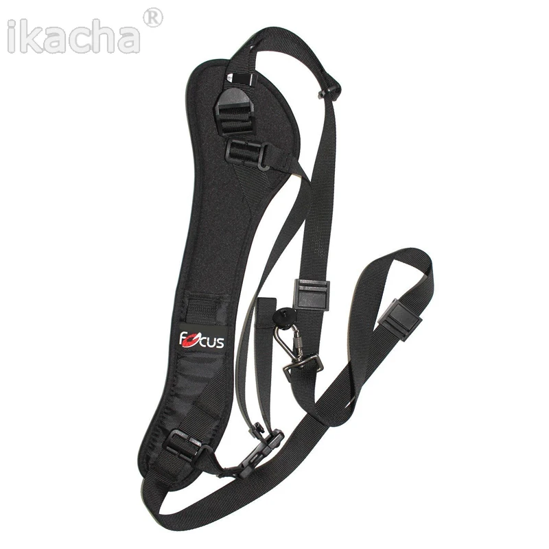 

Foucs F-1 Quick Rapid Camera Single Shoulder Black Strap For DSLR Camera 7D 5D Mark II D800 A77 60D