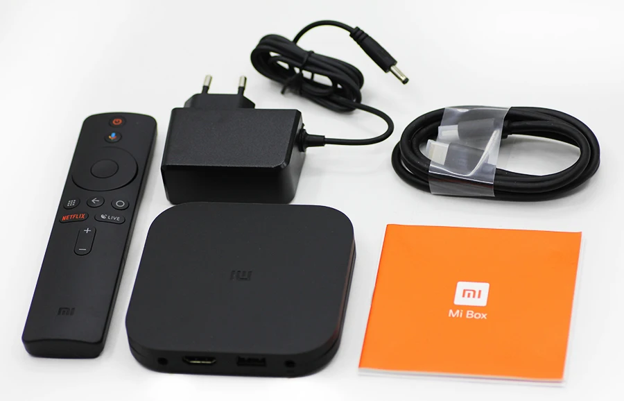 Xiaomi mi ТВ приставка S 4K HDR Android tv 8,1 Ultra HD 2G 8G wifi Google Cast Netflix телеприставка mi Box 4 медиаплеер