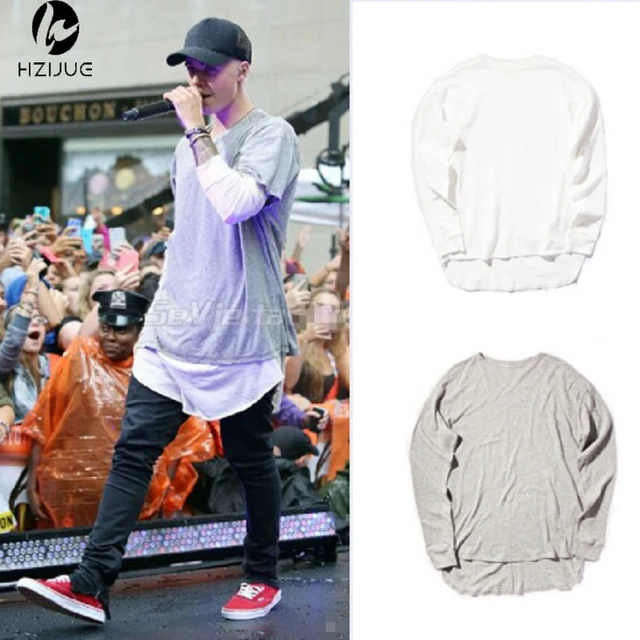 HZIJUE Hipster men justin bieber clothes streetwear brand
