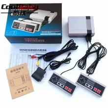 DHL Мини ТВ Ретро портативная игровая консольная видеоигра консоль для ТВ Ретро игра встроенный 620 игр двойные геймпады PAL и NTSC