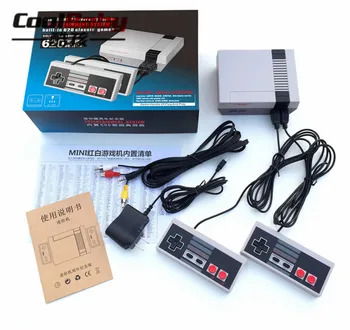 

DHL Mini TV Retro Handheld Game Console Video Game Console to TV Retro Game Built-in 620 Games Double Gamepads PAL&NTSC