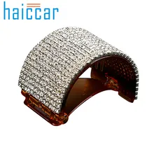 Женские Геометрические круглые хрустальные заколки для волос, одноцветные заколки для волос в стиле краба, ретро заколки для волос, аксессуары для волос, Шпилька для волос, 40#, Прямая поставка