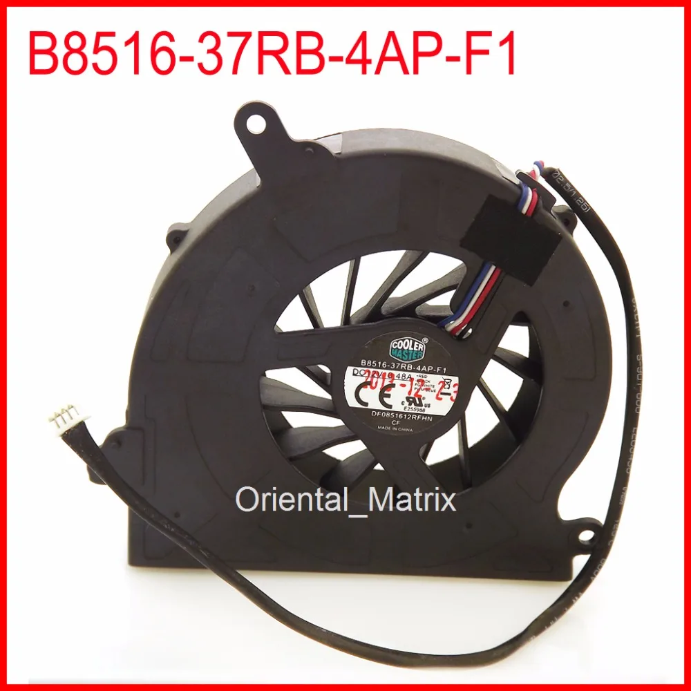 Кулер Master B8516-37RB-4AP-F1 DF0851612RFHN 12 в пост. Тока 0.48A 4 провода pin для кулера V55 вентилятор
