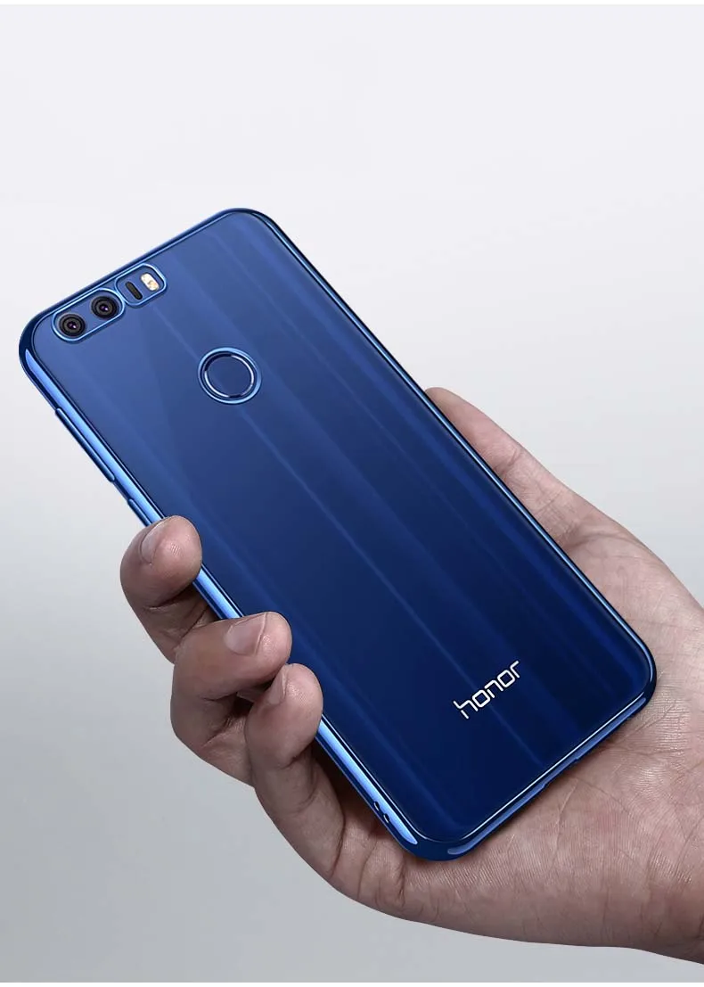 Роскошный чехол из ТПУ с покрытием для huawei Honor 8 9 10 Lite 20S 7A Pro 7C 8C 8X 9X Premium 10i View 20 чехол на P Smart Z Plus