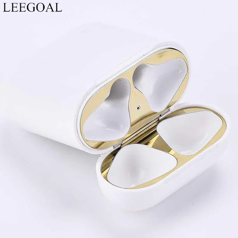 

Films Dust Guard for Apple AirPods 2 Pieces 18K Gold Plating Protect AirPods from Iron Metal Shavings